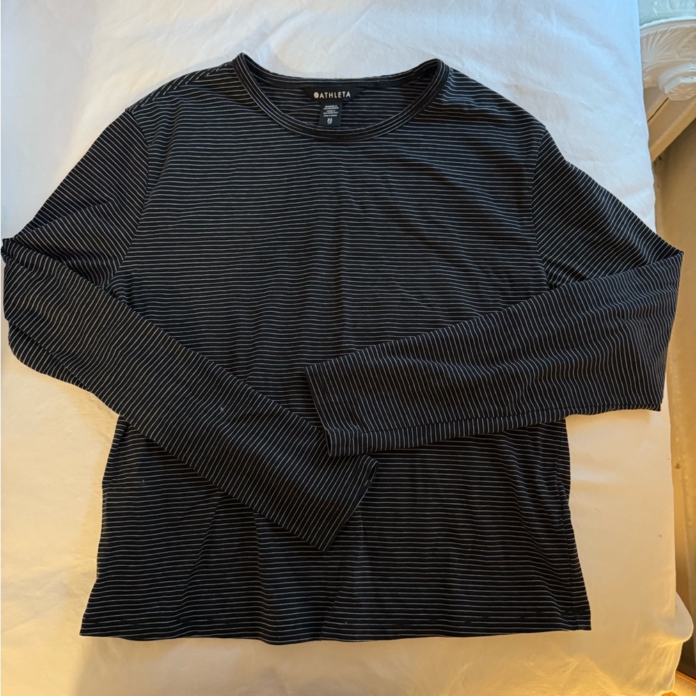 Athleta Women’s Striped Long Sleeve